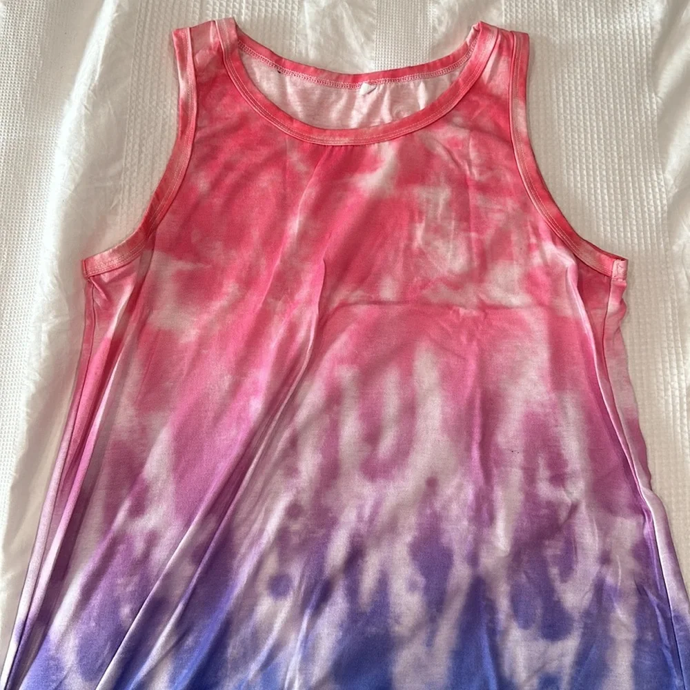 Tie dye dress